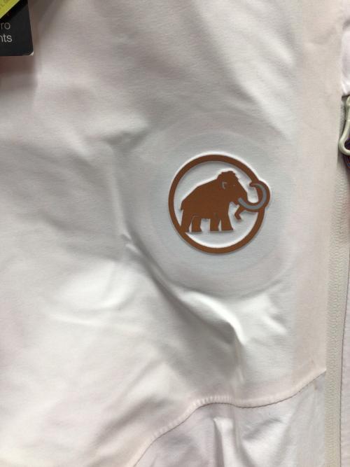 MAMMUT（マムート）MAMMUT (マムート) ノードワンドプロハードシェルパンツ ウインターパンツ ホワイト サイズ:38の古着・服飾アイテム