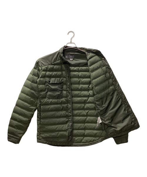 HAGLOFS（ホグロフス）HAGLOFS (ホグロフス) Tallberg Down Jacket オリーブ サイズ:Mの古着・服飾アイテム