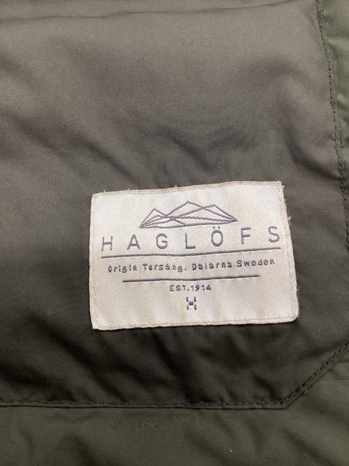 HAGLOFS（ホグロフス）HAGLOFS (ホグロフス) Tallberg Down Jacket オリーブ サイズ:Mの古着・服飾アイテム