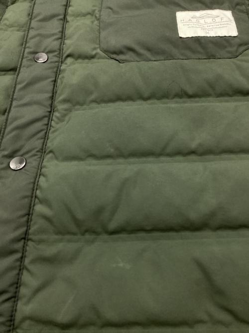 HAGLOFS（ホグロフス）HAGLOFS (ホグロフス) Tallberg Down Jacket オリーブ サイズ:Mの古着・服飾アイテム