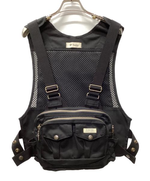 FOX FIRE（フォックスファイヤー）FOX FIRE (フォックスファイヤー) チェストストラップベスト ブラック サイズ:不明の古着・服飾アイテム