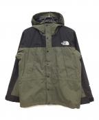 THE NORTH FACEザ ノース フェイス）の古着「マウンテンライトジャケット」｜グリーン×ブラック