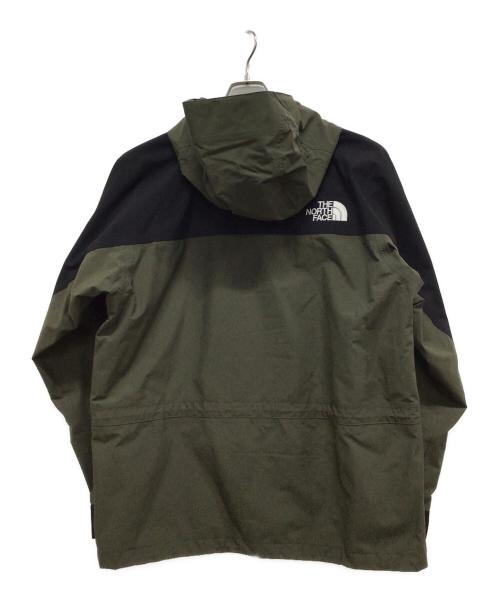 THE NORTH FACE（ザ ノース フェイス）THE NORTH FACE (ザ ノース フェイス) マウンテンライトジャケット グリーン×ブラック サイズ:XLの古着・服飾アイテム