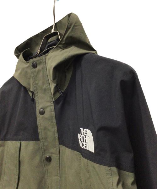 THE NORTH FACE（ザ ノース フェイス）THE NORTH FACE (ザ ノース フェイス) マウンテンライトジャケット グリーン×ブラック サイズ:XLの古着・服飾アイテム