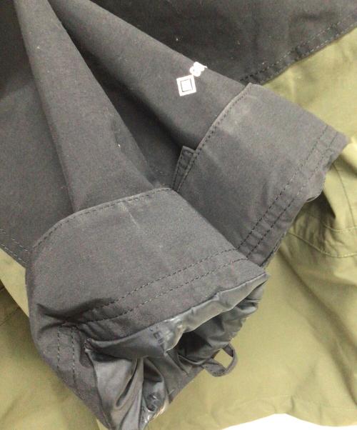 THE NORTH FACE（ザ ノース フェイス）THE NORTH FACE (ザ ノース フェイス) マウンテンライトジャケット グリーン×ブラック サイズ:XLの古着・服飾アイテム