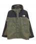 THE NORTH FACE（ザ ノース フェイス）の古着「マウンテンライトジャケット」｜グリーン×ブラック