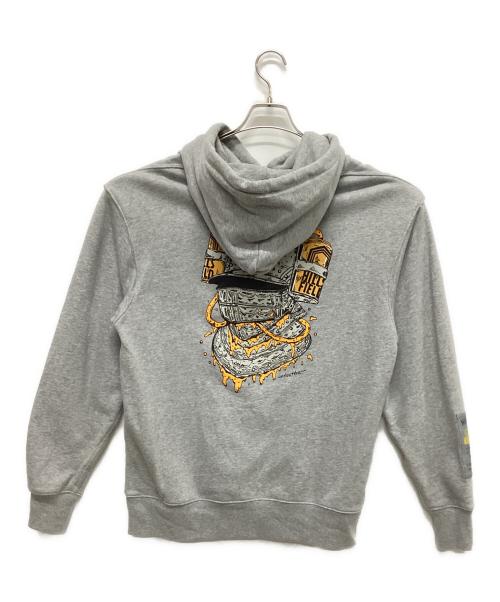 HILLS FIELD（ヒルズフィールド）HILLS FIELD (ヒルズフィールド) きゃんぷぁぃパーカー グレー サイズ:Lの古着・服飾アイテム