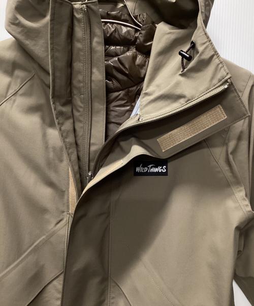 WILD THINGS（ワイルドシングス）WILD THINGS (ワイルドシングス) デナリジャケット カーキ×ブラウン サイズ:SIZE Sの古着・服飾アイテム