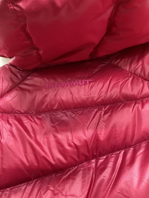 MAMMUT（マムート）MAMMUT (マムート) Atlas Hooded Down ピンク サイズ:Sの古着・服飾アイテム
