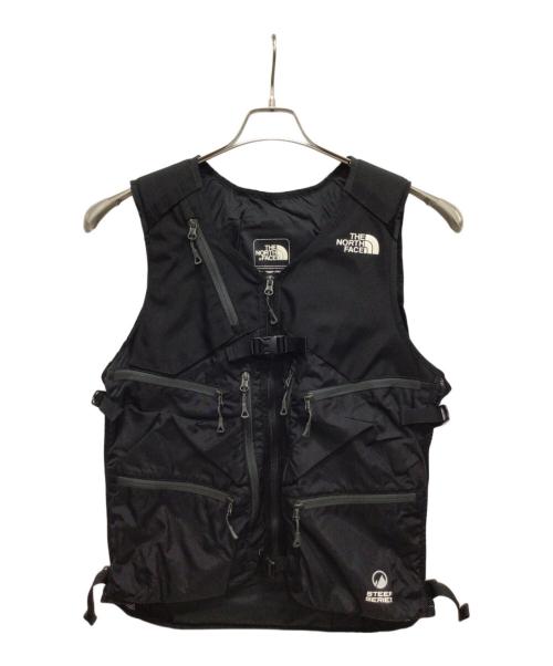 THE NORTH FACE（ザ ノース フェイス）THE NORTH FACE (ザ ノース フェイス) パウダーガイドベスト ブラック サイズ:Sの古着・服飾アイテム