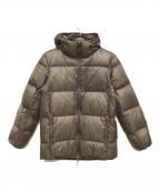 NANGAナンガ）の古着「マウンテンロッジダウンフーディー」｜ブラウン