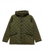 Barbourバブアー）の古着「フーデットキルティングジャケット」｜オリーブ