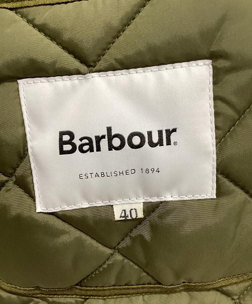 Barbour（バブアー）Barbour (バブアー) フーデットキルティングジャケット オリーブ サイズ:40の古着・服飾アイテム