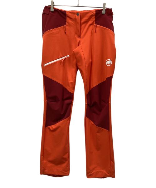 MAMMUT（マムート）MAMMUT (マムート) タイス ソフトシェル SO パンツ オレンジ サイズ:Mの古着・服飾アイテム