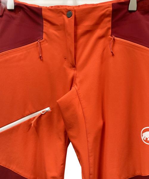 MAMMUT（マムート）MAMMUT (マムート) タイス ソフトシェル SO パンツ オレンジ サイズ:Mの古着・服飾アイテム