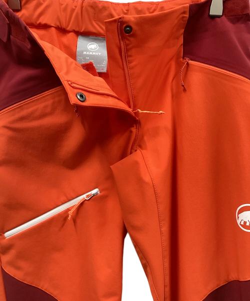 MAMMUT（マムート）MAMMUT (マムート) タイス ソフトシェル SO パンツ オレンジ サイズ:Mの古着・服飾アイテム