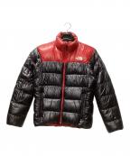 THE NORTH FACEザ ノース フェイス）の古着「アルパイン ヌプシ ジャケット」｜レッド×ブラック