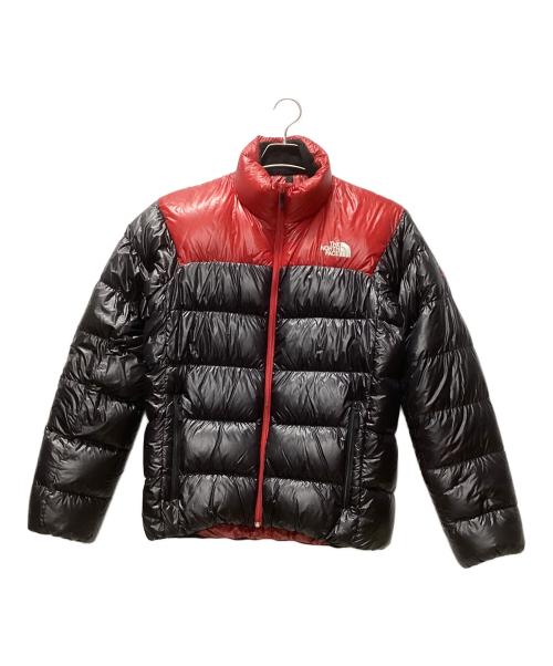 THE NORTH FACE（ザ ノース フェイス）THE NORTH FACE (ザ ノース フェイス) アルパイン ヌプシ ジャケット レッド×ブラック サイズ:Mの古着・服飾アイテム
