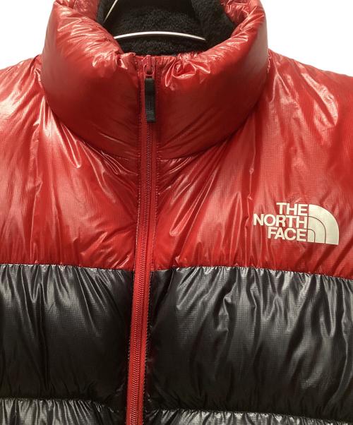THE NORTH FACE（ザ ノース フェイス）THE NORTH FACE (ザ ノース フェイス) アルパイン ヌプシ ジャケット レッド×ブラック サイズ:Mの古着・服飾アイテム