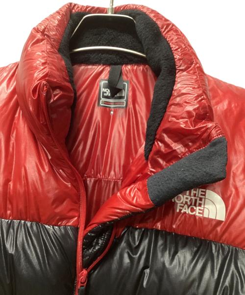 THE NORTH FACE（ザ ノース フェイス）THE NORTH FACE (ザ ノース フェイス) アルパイン ヌプシ ジャケット レッド×ブラック サイズ:Mの古着・服飾アイテム