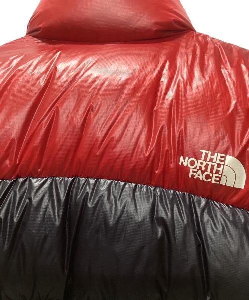 THE NORTH FACE（ザ ノース フェイス）THE NORTH FACE (ザ ノース フェイス) アルパイン ヌプシ ジャケット レッド×ブラック サイズ:Mの古着・服飾アイテム