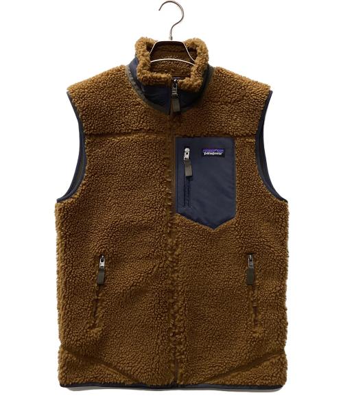 Patagonia（パタゴニア）Patagonia (パタゴニア) クラシックレトロXベスト ブラウン サイズ:Sの古着・服飾アイテム