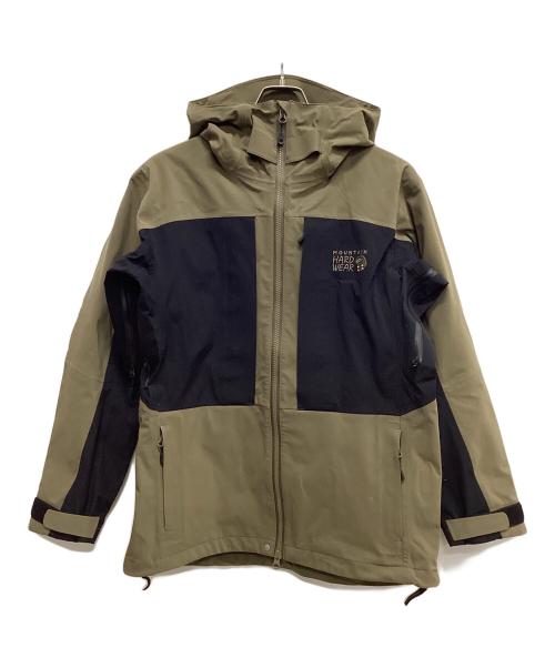 MOUNTAIN HARD WEAR（マウンテンハードウェア）MOUNTAIN HARD WEAR (マウンテンハードウェア) スノーストームジャケット カーキ×ブラック サイズ:XSの古着・服飾アイテム