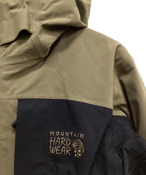 MOUNTAIN HARD WEAR（マウンテンハードウェア）MOUNTAIN HARD WEAR (マウンテンハードウェア) スノーストームジャケット カーキ×ブラック サイズ:XSの古着・服飾アイテム