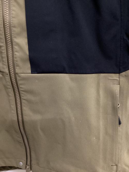 MOUNTAIN HARD WEAR（マウンテンハードウェア）MOUNTAIN HARD WEAR (マウンテンハードウェア) スノーストームジャケット カーキ×ブラック サイズ:XSの古着・服飾アイテム