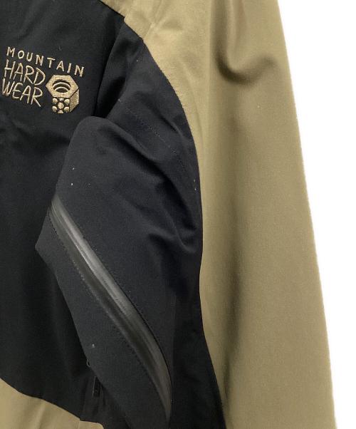 MOUNTAIN HARD WEAR（マウンテンハードウェア）MOUNTAIN HARD WEAR (マウンテンハードウェア) スノーストームジャケット カーキ×ブラック サイズ:XSの古着・服飾アイテム