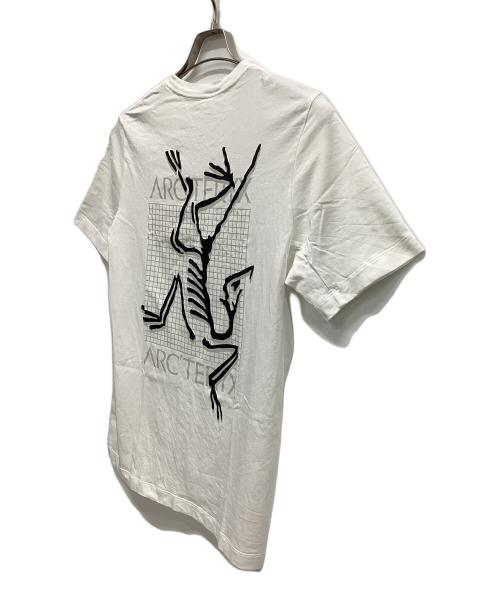 ARC'TERYX（アークテリクス）ARC'TERYX (アークテリクス) アークマルチバード ロゴ ショートスリーブ ホワイト サイズ:Sの古着・服飾アイテム