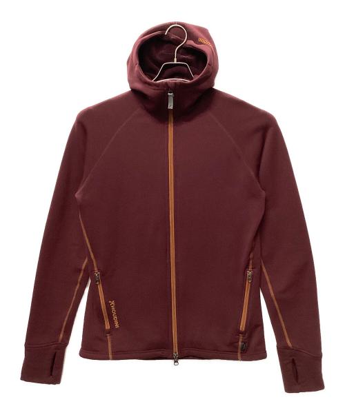 HOUDINI（フーディニ）HOUDINI (フーディニ) フルジップフーディー レッド サイズ:Mの古着・服飾アイテム