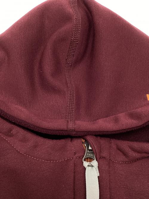 HOUDINI（フーディニ）HOUDINI (フーディニ) フルジップフーディー レッド サイズ:Mの古着・服飾アイテム