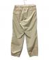 BRING (ブリング) リップストップジョガーパンツ ベージュ サイズ:S：10000円