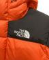 中古・古着 THE NORTH FACE (ザ ノース フェイス) ヒマラヤンダウンパーカ オレンジ×ブラック サイズ:SIZE L：20000円