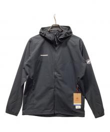 MAMMUT（マムート）の古着「GRANITE SO Hooded Jacket AF」｜ブラック