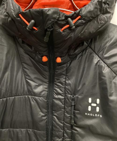 HAGLOFS（ホグロフス）HAGLOFS (ホグロフス) ESSENSⅡ グレー×オレンジ サイズ:XSの古着・服飾アイテム