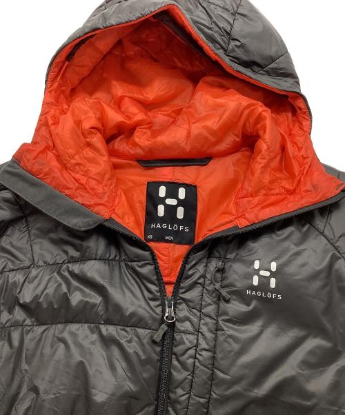 HAGLOFS（ホグロフス）HAGLOFS (ホグロフス) ESSENSⅡ グレー×オレンジ サイズ:XSの古着・服飾アイテム