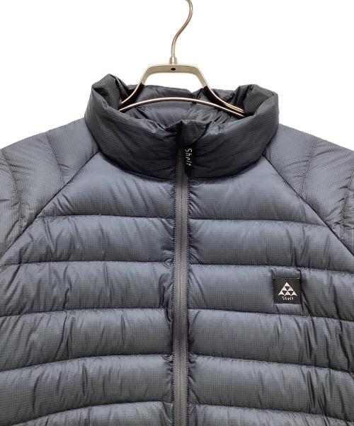 shelt（シェルト）shelt (シェルト) Down Pullover グレー サイズ:XLの古着・服飾アイテム