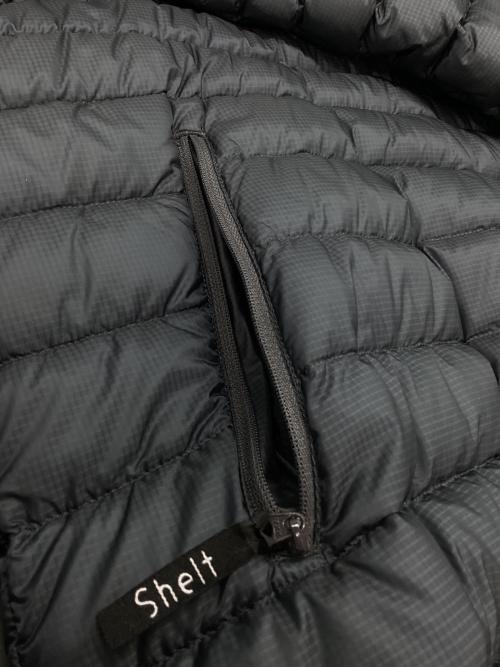 shelt（シェルト）shelt (シェルト) Down Pullover グレー サイズ:XLの古着・服飾アイテム