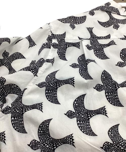 moonlight gear（ムーンライトギア）moonlight gear (ムーンライトギア) ルートアロハシャツ ホワイト サイズ:Lの古着・服飾アイテム