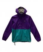 Patagoniaパタゴニア）の古着「トレントシェルプルオーバー」｜パープル×ターコイズ