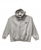 neru design works×SESSIONSネルデザインワークス×セッションズ）の古着「コラボプルオーバーパーカー」｜グレー