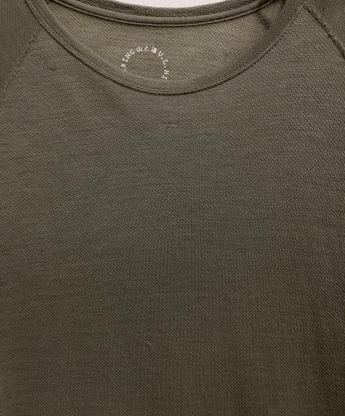 山と道（ヤマトミチ）山と道 (ヤマトミチ) DF Mesh Merino Long Sleeve オリーブ サイズ:Mの古着・服飾アイテム