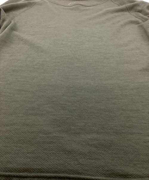 山と道（ヤマトミチ）山と道 (ヤマトミチ) DF Mesh Merino Long Sleeve オリーブ サイズ:Mの古着・服飾アイテム