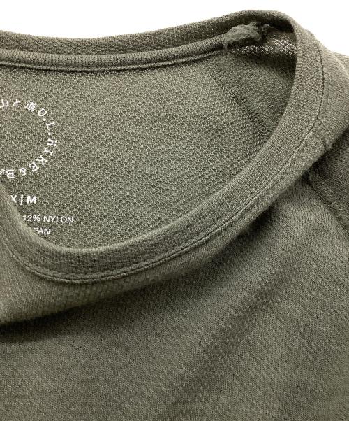 山と道（ヤマトミチ）山と道 (ヤマトミチ) DF Mesh Merino Long Sleeve オリーブ サイズ:Mの古着・服飾アイテム