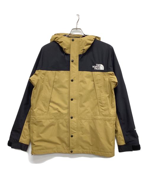 THE NORTH FACE（ザ ノース フェイス）THE NORTH FACE (ザ ノース フェイス) マウンテンライトジャケット カーキ×ブラック サイズ:XLの古着・服飾アイテム
