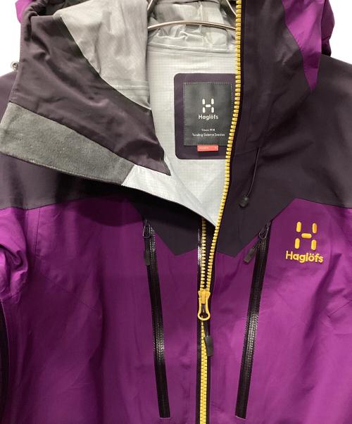 HAGLOFS（ホグロフス）HAGLOFS (ホグロフス) スピッツ ジャケット パープル サイズ:Mの古着・服飾アイテム