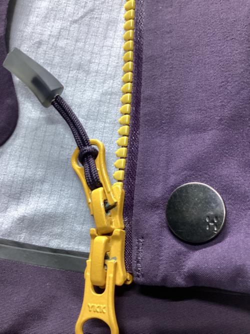 HAGLOFS（ホグロフス）HAGLOFS (ホグロフス) スピッツ ジャケット パープル サイズ:Mの古着・服飾アイテム