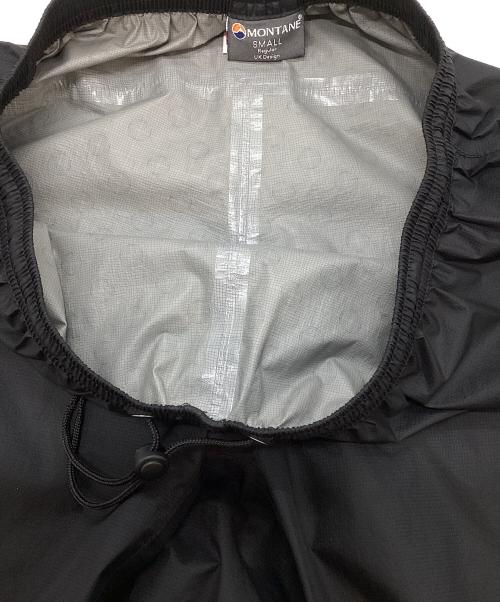 MONTANE（モンテイン）MONTANE (モンテイン) レインパンツ ブラック サイズ:Sの古着・服飾アイテム